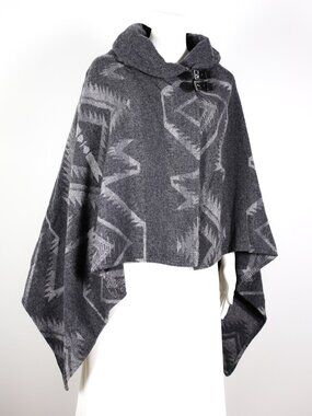 Ralph Lauren Women's Herringbone Cape — Aztec | NWT | Made in Italy | VINTAGE